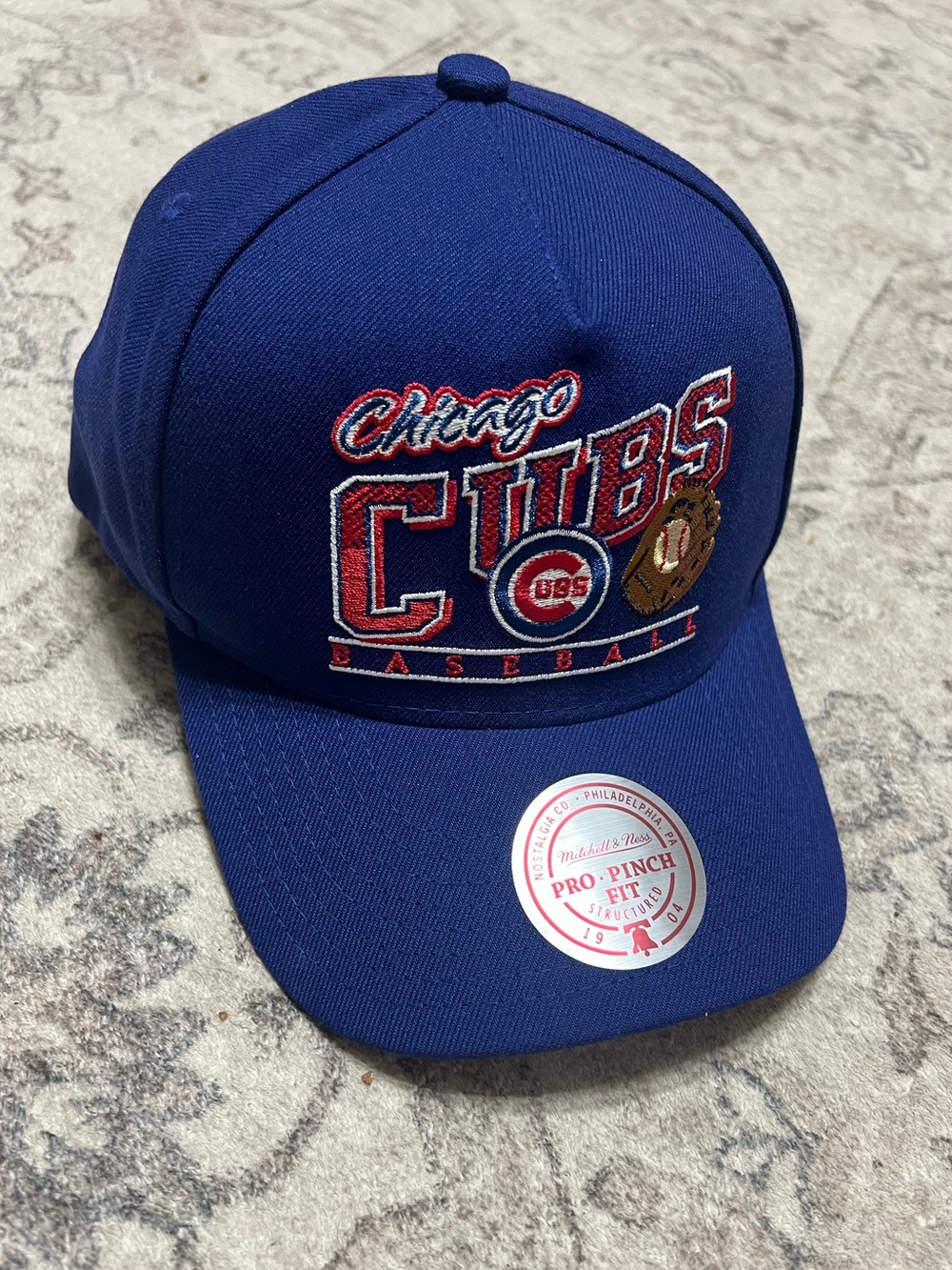 Mitchell & Ness Chicago Cubs Pro-Pinch snapback hat